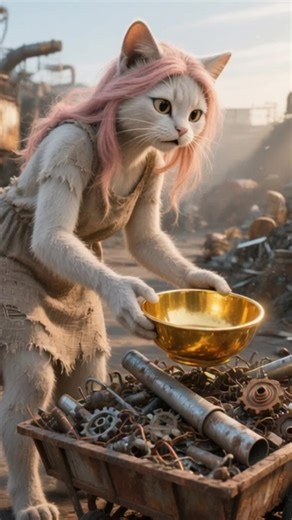 From a single gift to endless fortune — when magic multiplies touch and turns a cat into wealth #aicat #catstory #sadcat