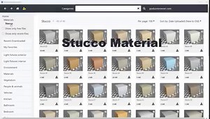 What's New in Podium Browser Feb/ March 2023 Ornate Table Lamps, New Sectional Sofas, More Stucco, Drapes and Curtains | SU Podium, Podiumxrt, Browser