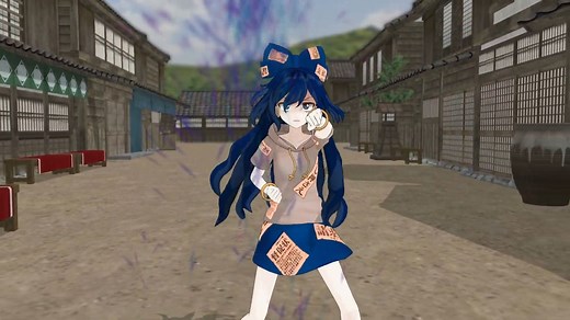 【东方MMD】功夫紫苑