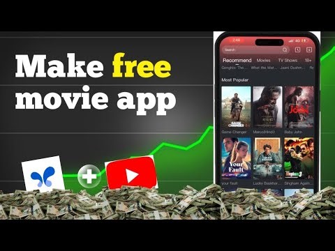 How to Create your own Movie Streaming App | movie app tutorial (education purpose only)