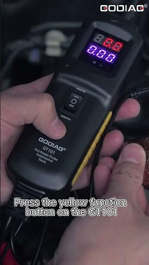 How to test relays with GODIAG GT101 PIRT Power Probe