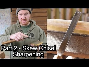 How to Sharpen Chisels - The Skew Chisel
