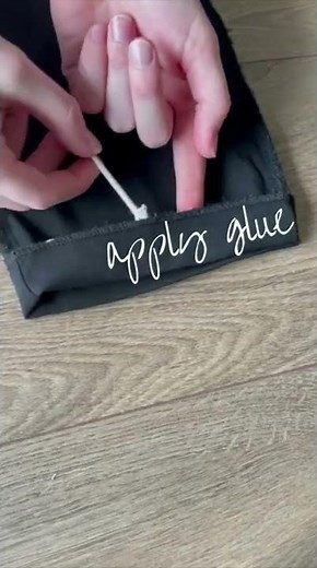 How To Hem your Pants with Fabric Glue