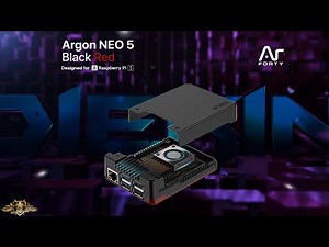 The Raspberry Pi 5 Using The Argon Neo 5 Case