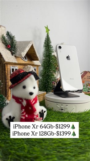 NOBLETECH.TT📱 on Instagram: "🎅📱 XR-mas Specials! Your Christmas upgrade starts here: 💫 64GB – $1299 💫 128GB – $1399 Noble Tech bringing joy all season long 🎄🎁"