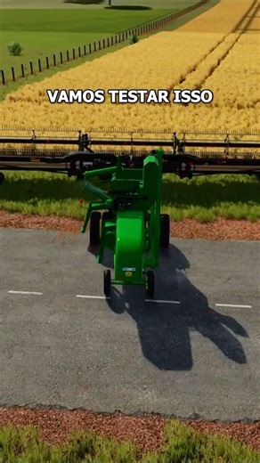Da para COLHER com a MAIOR PLATAFORMA no FS25? #farmingsimulator25 #fs25 #agro #agronomia
