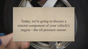 How to Replace an Oil Pressure Sensor