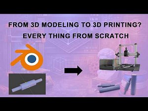 3D Modeling to 3D Print | Blender Tutorial | Beginner Level | From Scratch #3d #3dprinting #3dart
