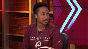 "I am excited to be a part of this journey and I think it is going to be great things ahead." New Full-Year Coaching Intern Jennifer King talked with Larry Michael about her journey to the team, what she learned from working with Coach Ron Rivera at the Panthers and more. | Washington Commanders