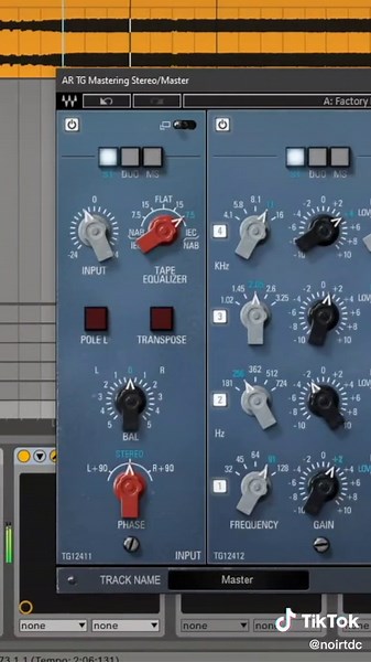 Mastering with Waves Abbey Road TG Mastering Chain