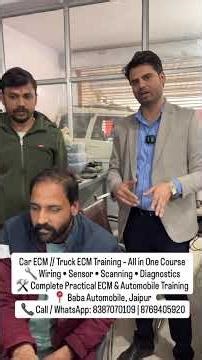 ECM REPAIRING TRAINING // Truck ECM Training Wiring • Sensor • Scanning • Diagnostics 8387070109