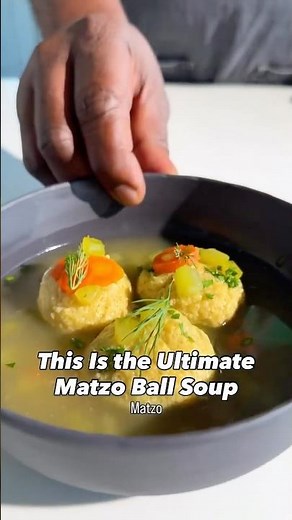 This Is the Ultimate Matzo Ball Soup