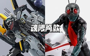 万代魂限两款 DX超合金 VF-25S (奥兹马机) & SHF 旋风一号 (假面骑士THE NEXT) 日本今日开订