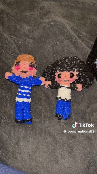 This had to be my favorite loom project. #loom #rainbowloom #hook #bands #strangerthings #eddie #steve #loomigurumi