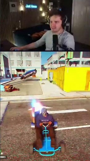 GO KART TROLLING gets OUT OF HAND in GTA 5 RP #shorts