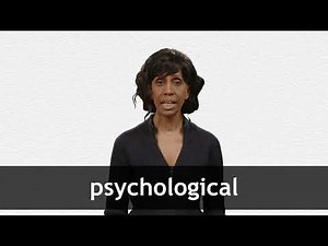 How to pronounce PSYCHOLOGICAL in American English
