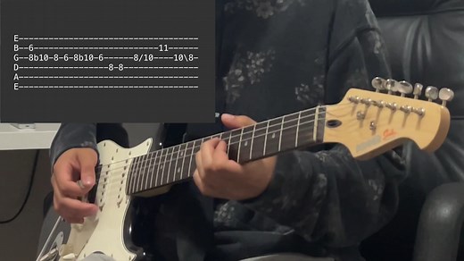 Way down we go by Kaleo 电吉他SOLO教学\附谱