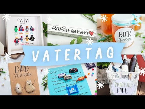 6 DIY VATERTAGSGESCHENKE selber machen und basteln 🎁 | Ideen zum Vatertag 2023 | TRYTRYTRY