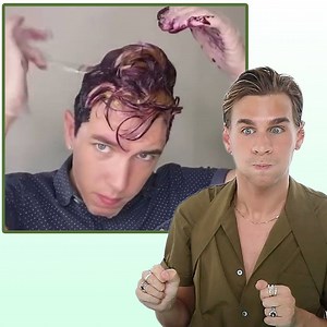 15M views · 88K reactions | I Made HYRAM Color His Hair PURPLE!朗 | Brad Mondo | Facebook