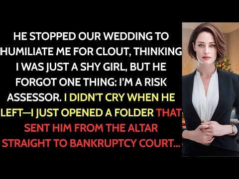 My fiancé dumped me at the altar to humiliate me—then my calm response ended him.