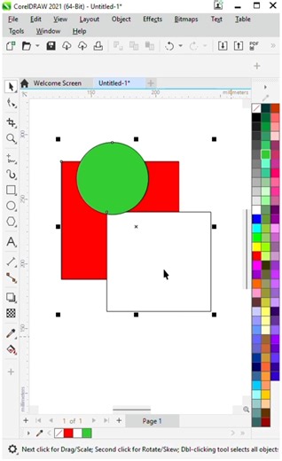 Pick tool use in Coreldraw | Coreldraw tips for more #shorts