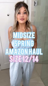 662K views · 2.2K reactions | Midsize Size 12 Size 14 Spring Amazon Haul! Comment SPRING and I’ll send all the info! 殺冀勺 #midsizestyle #midsizefashion #size12 #size14 #springoutfits #springoutfitideas #affordablefashion #midsizefashion | Olivia Freda Curves | Facebook
