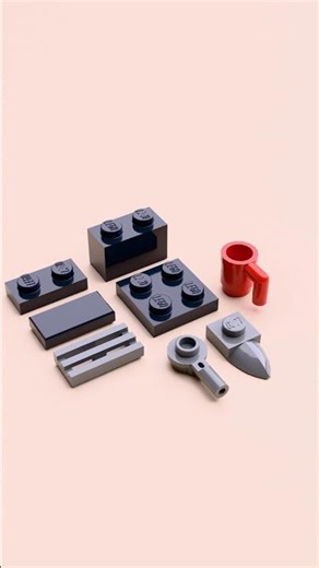 LEGO Coffee Machine ☕️ | Built with Only 8 Pieces