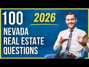 Nevada Real Estate Exam 2026 (100 Questions with Explained Answers)