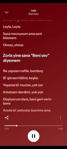 Reymen - Leila #reymen #leila #spotify #music #lyrics