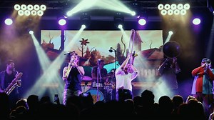 21K views · 681 reactions | Here's a little taste of our most recent European tour shenanigans. We had such a blast playing Joshua Gawel's song "Traveler" in Madrid, Spain alongside its epic music video by Raman Djafari, Daniel Almagor and their awesome team! Enjoy and we're pumped to see you on our winter 2020 tour : ) | Lucky Chops | Facebook