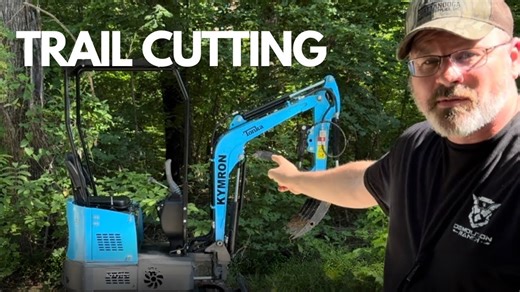 The game changing mini excavator methods for trail work