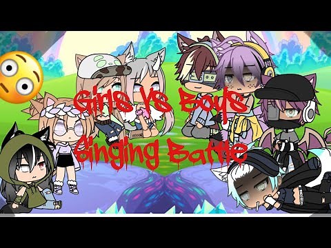 Girls Vs Boys Gacha Life Singing Battle