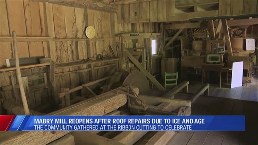 Mabry Mill reopens on Blue Ridge Parkway