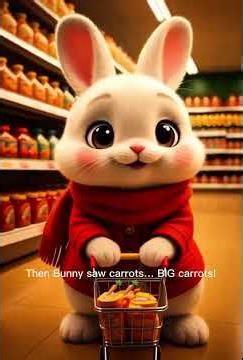 VIP Bunny Goes Supermarket Shopping 🥕🛒 | Funny Bunny Story for Kids