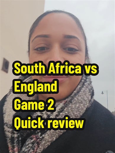 England Wins Game 2 Against South Africa in Netball Series