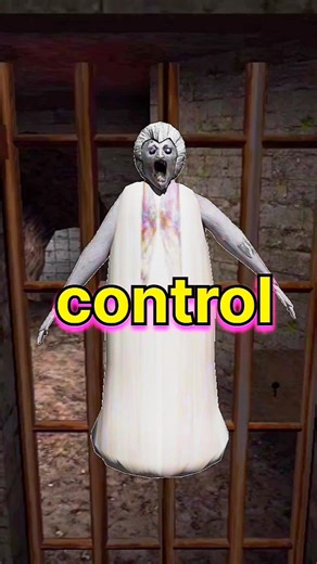 Granny🧟🥰😍😊😱🥹🤣😂😍😱😍😱 #But you control my game | Part 131 #shorts #granny #horrorgaming