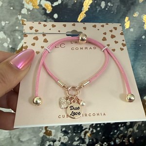 LC Lauren Conrad | Pink Charm Bracelet