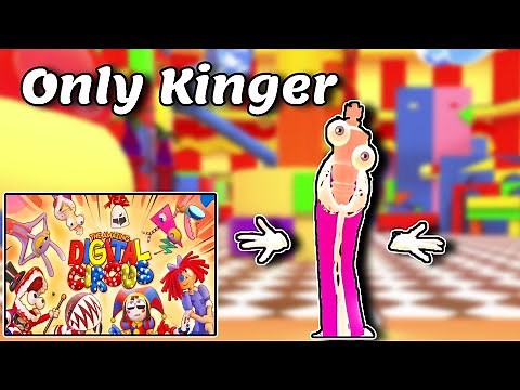 Kinger Character Only | All Voice Lines | The Amazing Digital Circus | In VR inside VRChat. #tadc