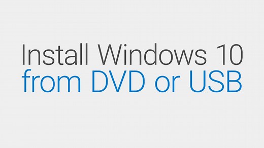 DVDまたはUSBからWindows10をインストールする方法 | Dell 日本