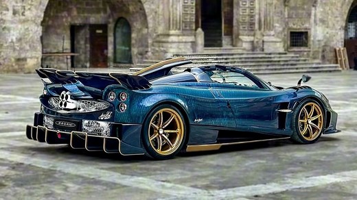 帕加尼 X 宝格丽 联名款神车发布： Pagani Imola Roadster "nāga" （那伽） 1/8