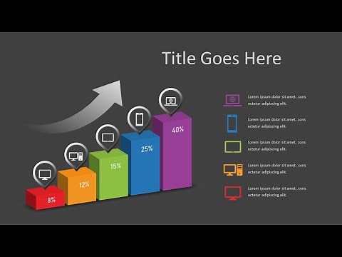 3D Animated Growth Chart in PowerPoint ‖ Creative Presentation ‖ PowerPoint Animation