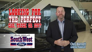 Want a new car, truck, or SUV? Not quite ready or can't find just what you want? Custom order your new Ford your way at Charlie Gilchrist's Southwest Ford! Get started today: https://tinyurl.com/32pc5bxv | SouthWest Ford | Facebook