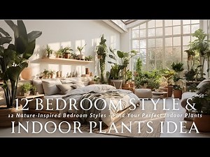 Harmonious Bedroom Interiors: 12 Nature-Inspired Bedroom Styles - Find Your Perfect Indoor Plants