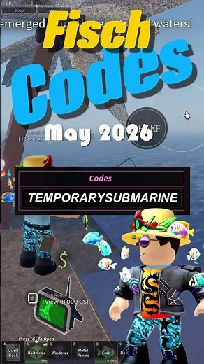 Roblox Fisch Codes May 2026 – Latest Working Codes
