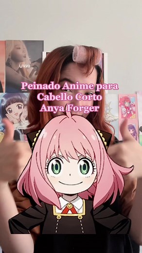 Peonado Anime para cabello corto Anya Forger 💗 si se puede mis queridas con cabello corto! #peinados #peinadosfaciles #peinadosfacilesyrapidos #peinadosanime #cabellocorto #peinadocabellocorto #anime #peinado #anya #anyaforger #anyahair #tutorial #spyxfamily #lasakuritachan