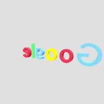 Google logo 3D