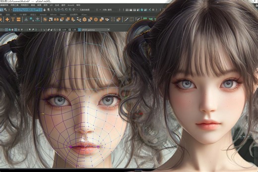 【maya人物建模】根本不是你学不会角色！是你没看对教程，建模大佬如何只用2小时教会你角色建模！