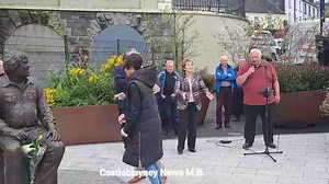 Margo - The Girl From Donegal and Thomas McBride duet down at Big Tom Country statue, Castleblayney News M.B Castleblayney Vintage Club Monaghan Tourism Irish Country Music Can you all please follow Castleblayney News M.B.. | Castleblayney News M.B