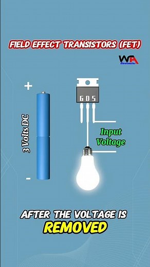 Field Effect Transistor (FET) Working Principle Explained #fet #mosfet #diyelectronics
