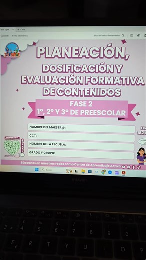 Planeación Todos los Contenidos Fase 2 Preescolar Plan de Estudios 2022 | CEAA: Centro de Aprendizaje Activo